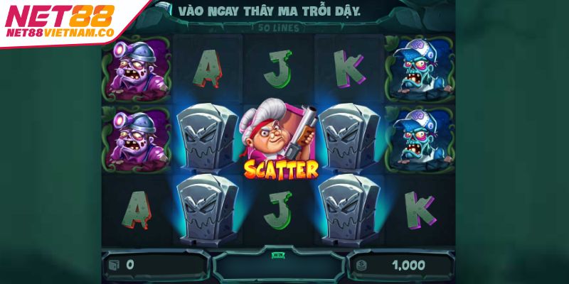 Bà Nội Thây Ma Net88 Game Slots Zombie Hấp Dẫn Săn Quà Khủng 4 Quan sát và phân tích kỹ kết quả quay hũ
