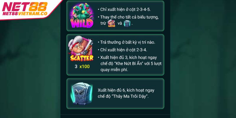 Bà Nội Thây Ma Net88 Game Slots Zombie Hấp Dẫn Săn Quà Khủng 3 Tìm hiểu luật chơi cơ bản của slots Bà Nội Thây Ma